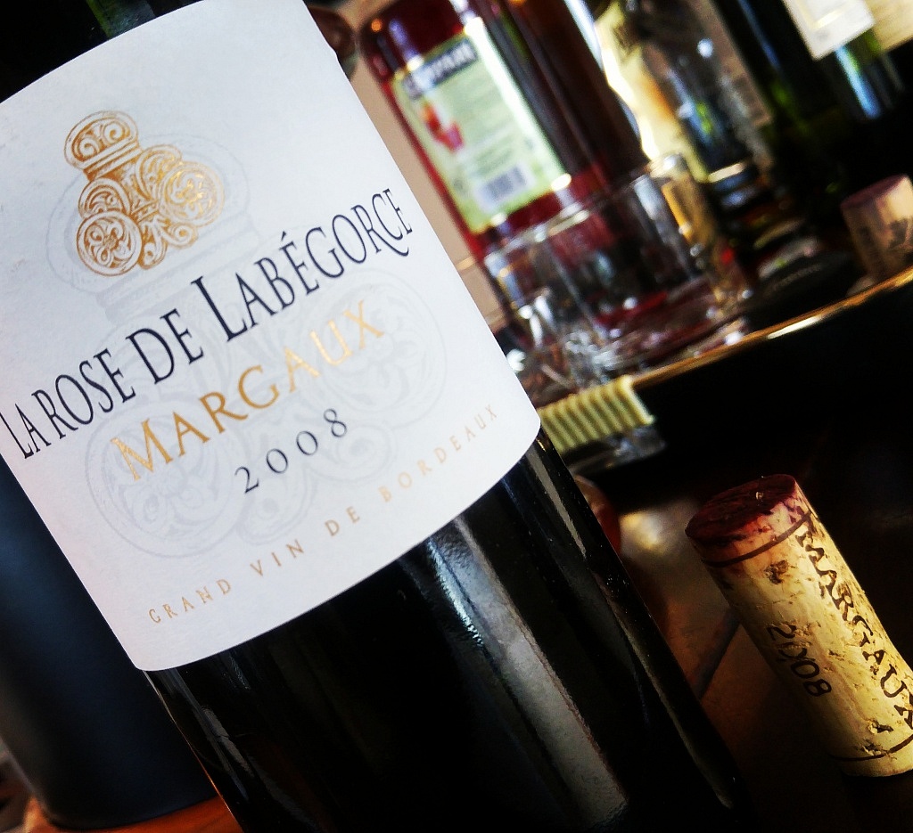 La Rose de Labérgoce Margaux 2008 - Confraria Viva o Vinho