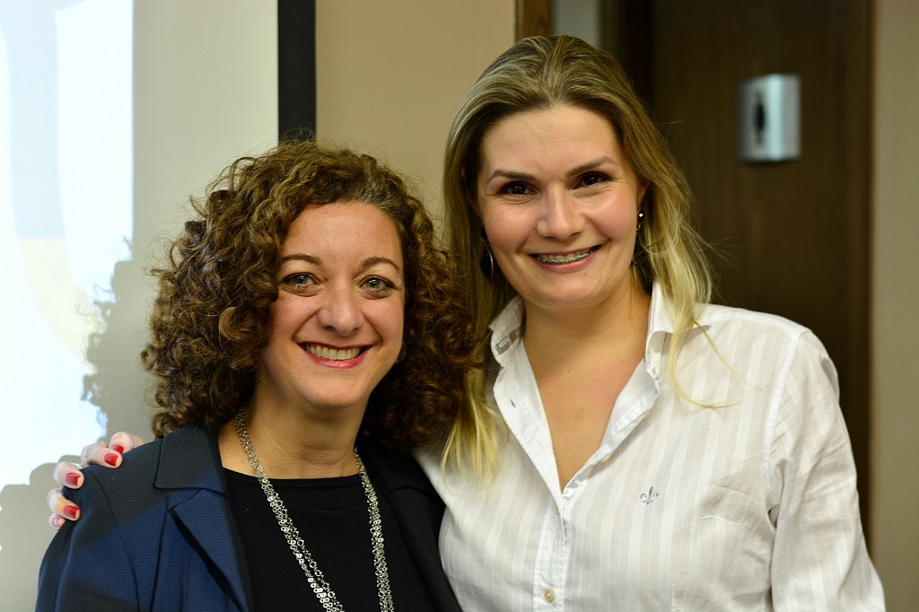 Renata e Michelle Sani Borella, diretora de Marketing da Vinícola Helios